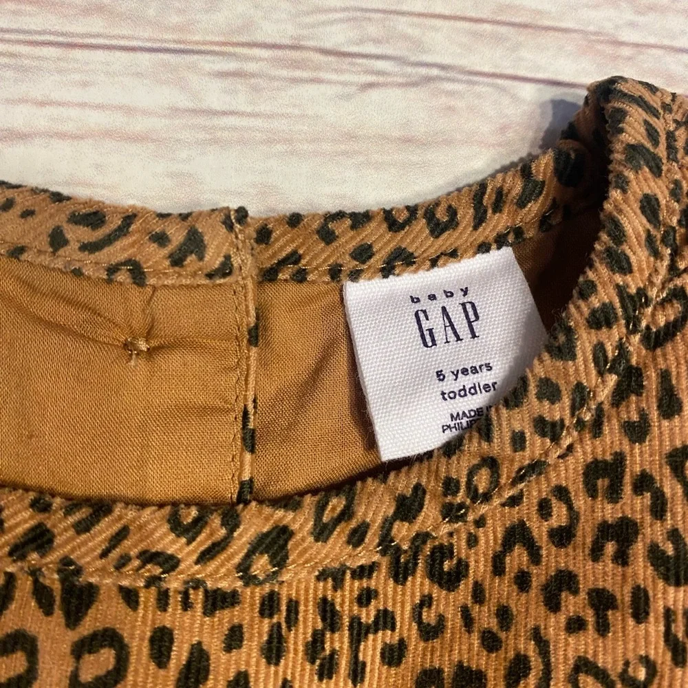 📌🆕 GAP • Leopard • Corduroy • Dress